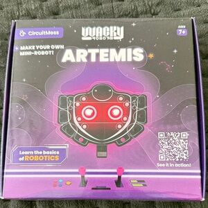 Artemis Mini-Robot Kit - Black and Pink